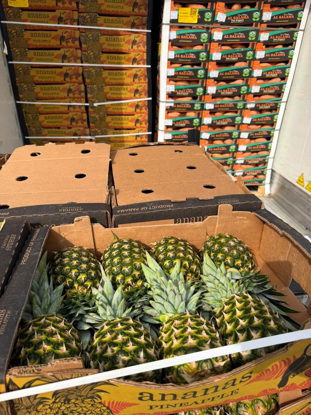 Ananas iz Paname u kutiji